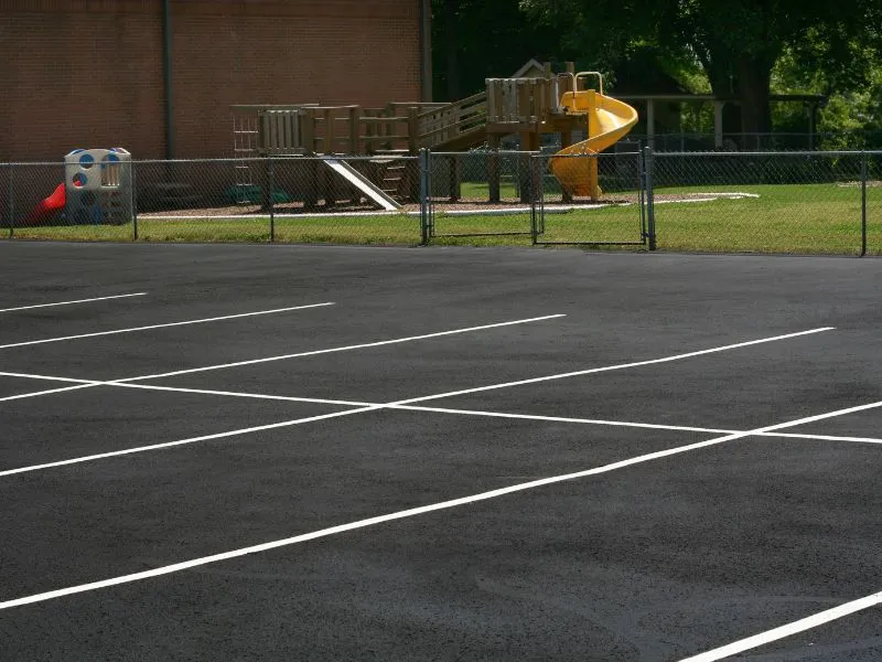 parking lot striping